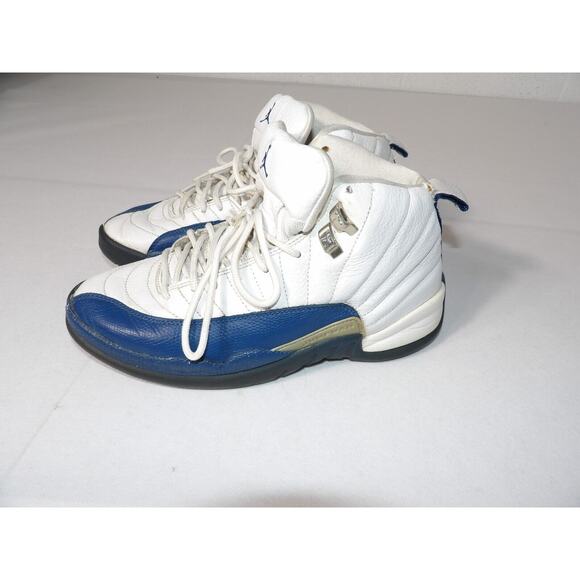 Jordan 12 Retro French Blue 2004 8.5 READ Restoration Project Condition Worn - Picture 2 of 16